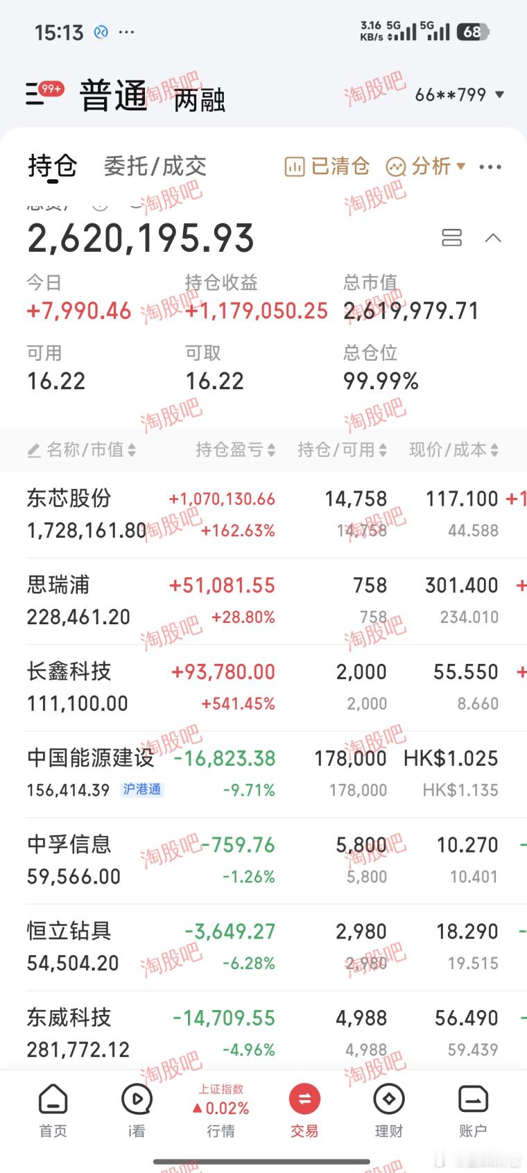 市场无序轮动，不折腾不浮躁，坚守低位价值静待花开
兄弟们，韭菜满仓。
盘面依旧震荡反复，热点轮动极快，没有稳定主线。
越是这种杂乱行情，越不能乱动。频繁追高、换股、套利，短期看着热闹，长期都是消耗账户。
炒股多年，慢慢沉淀下来，不再追逐短线情绪。只做低位、低估、逻辑正的优质标的，坚持 ​