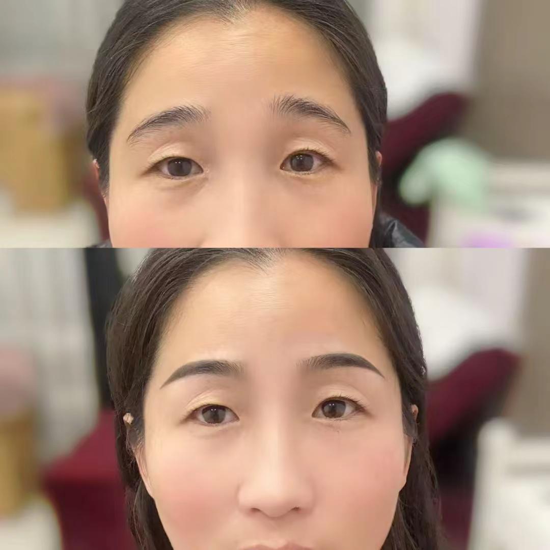 八字下耷眉秒变温柔小姐姐这就是半永久的魅力