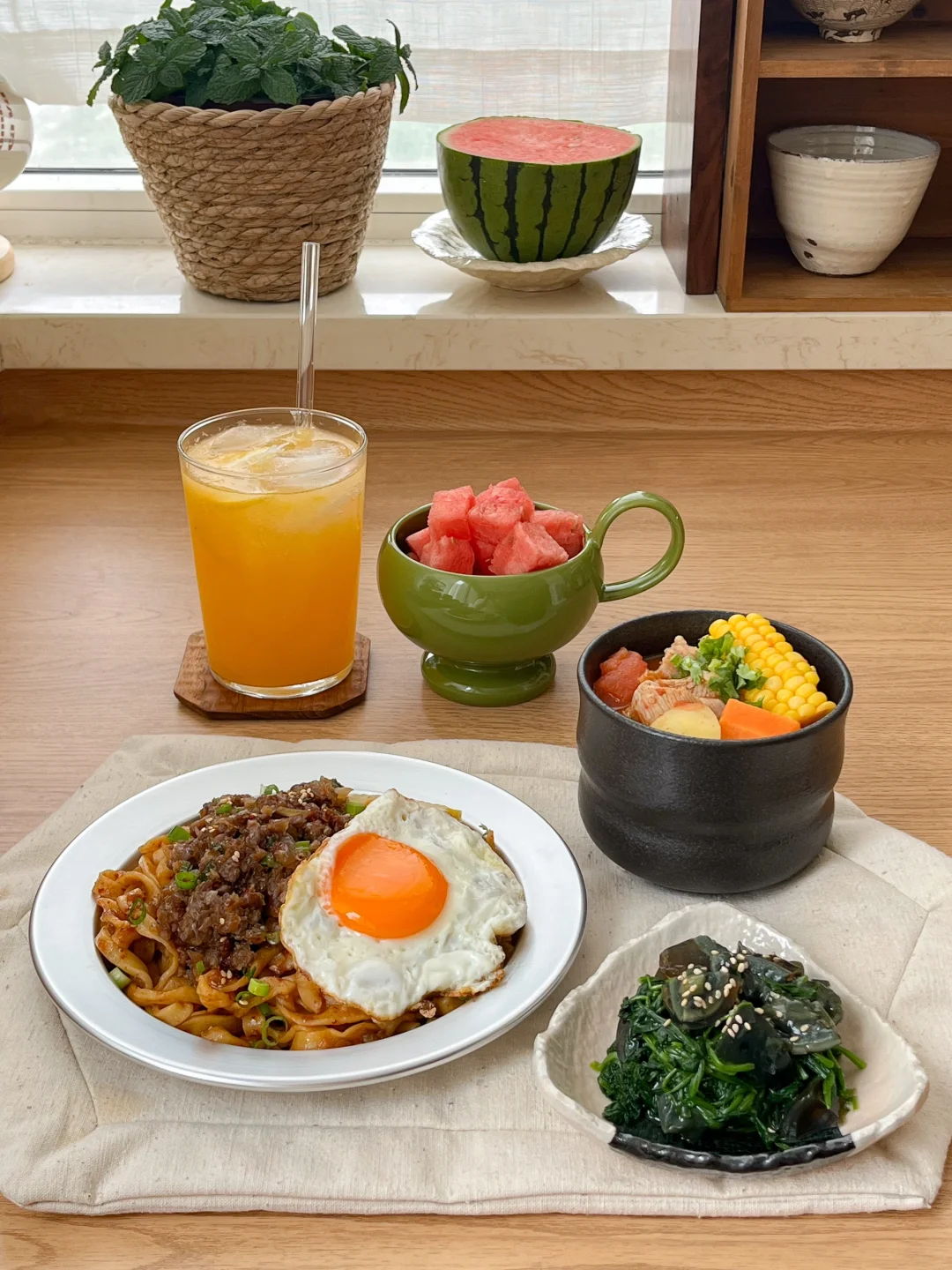 一人食｜是初夏的味道呀🍉