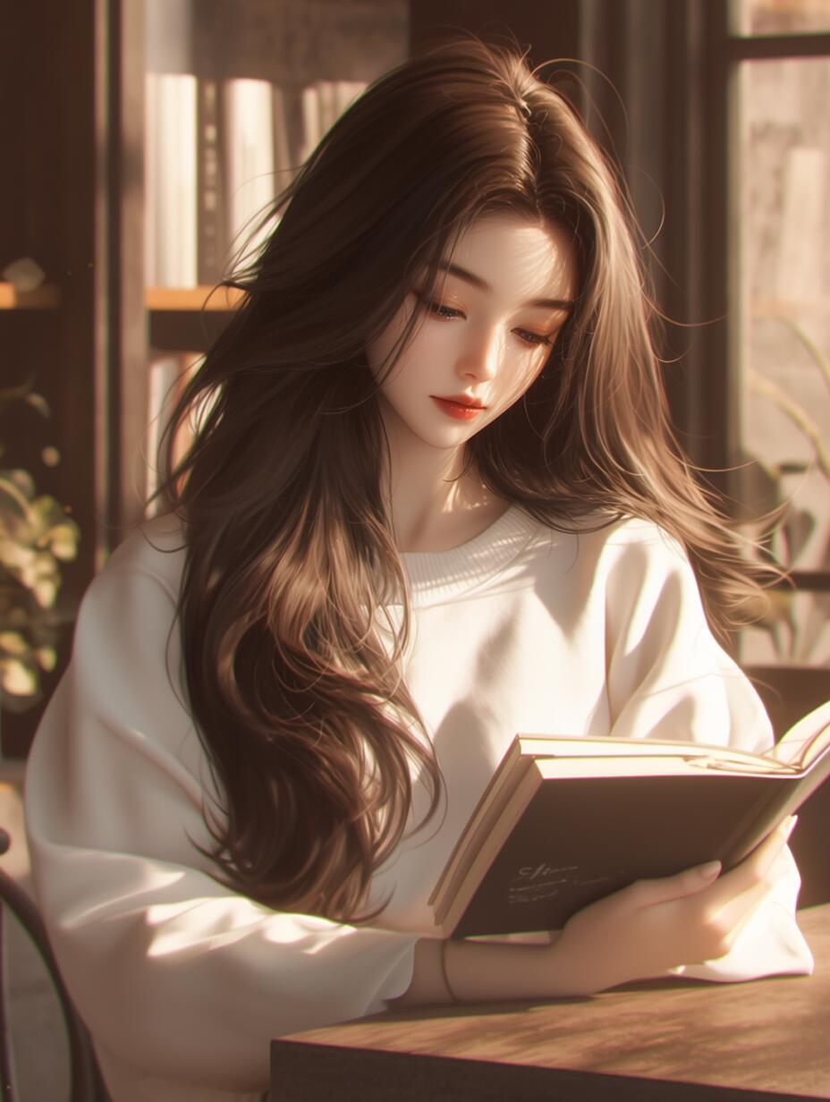 氛围感美女头像