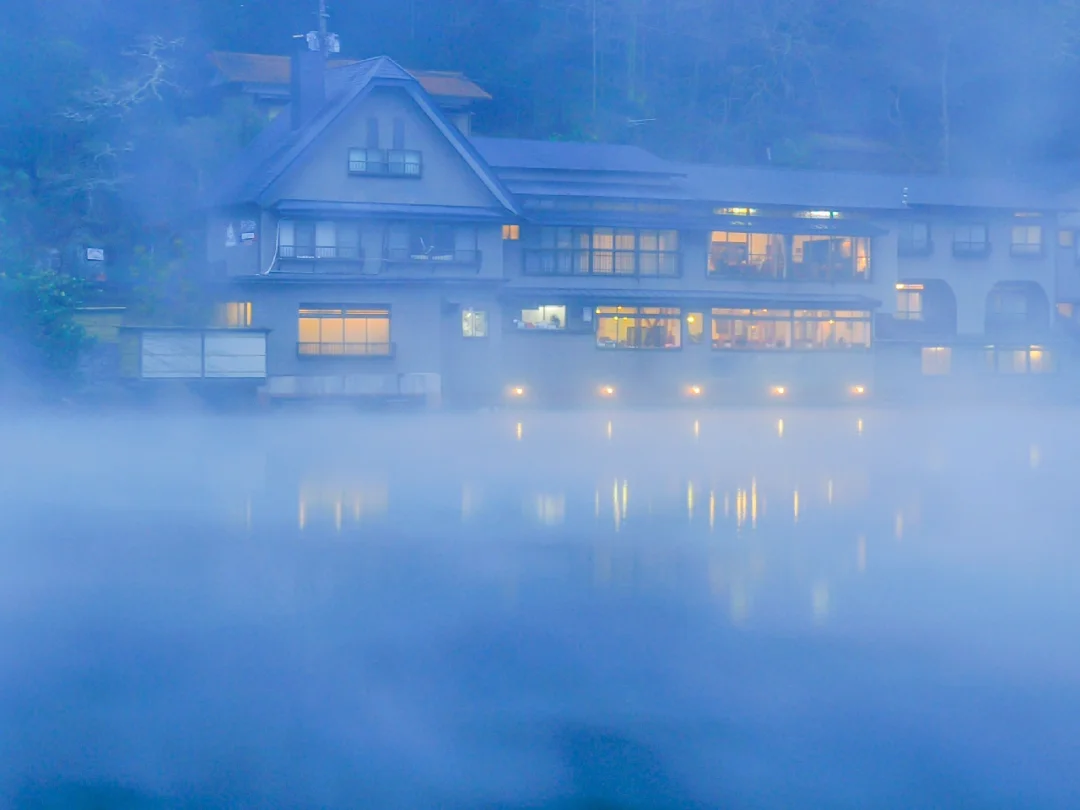 日本大分丨落入仙境的湖畔！大分绝景金鳞湖