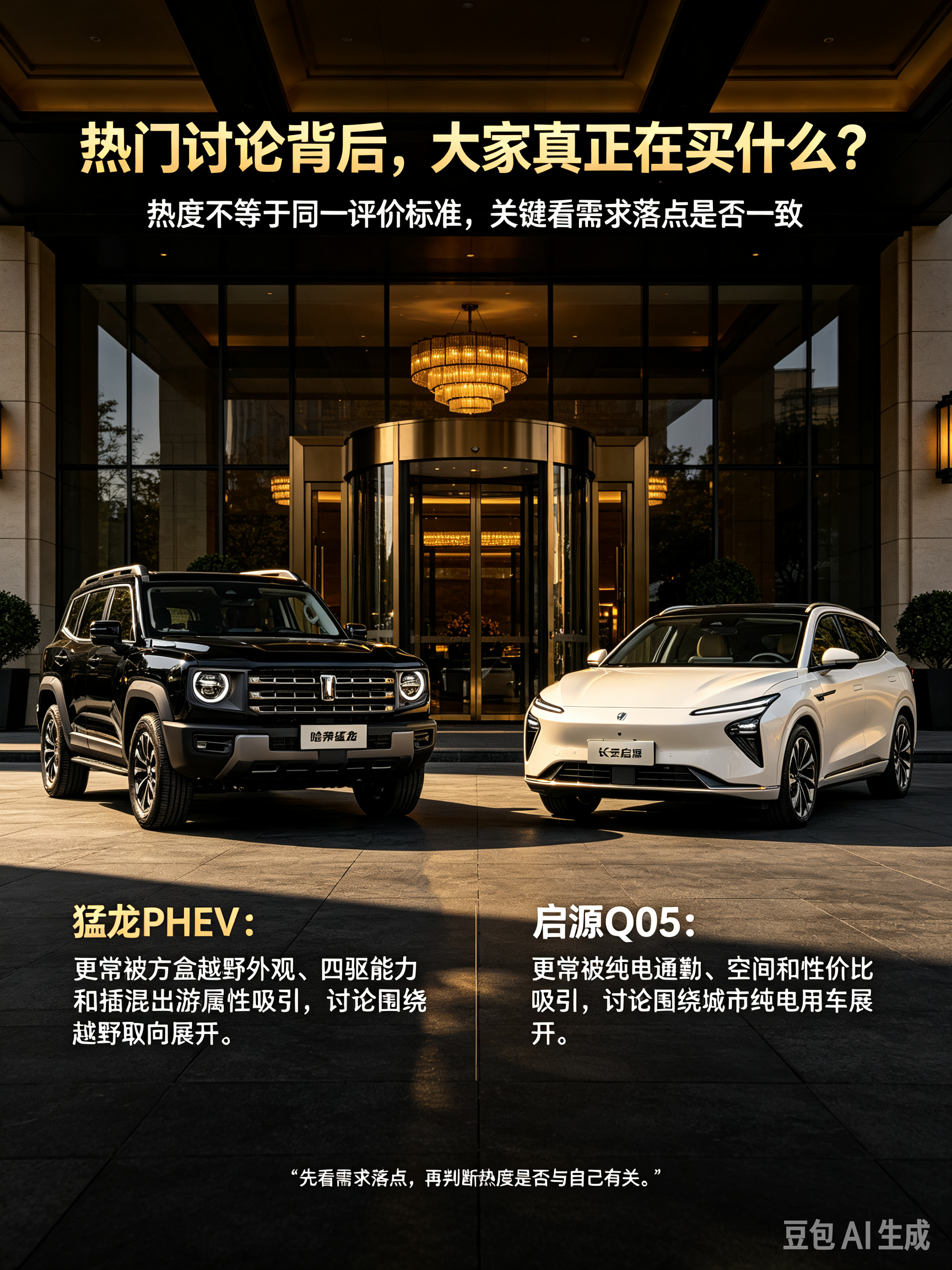 猛龙PHEV对比启源Q05怎么选