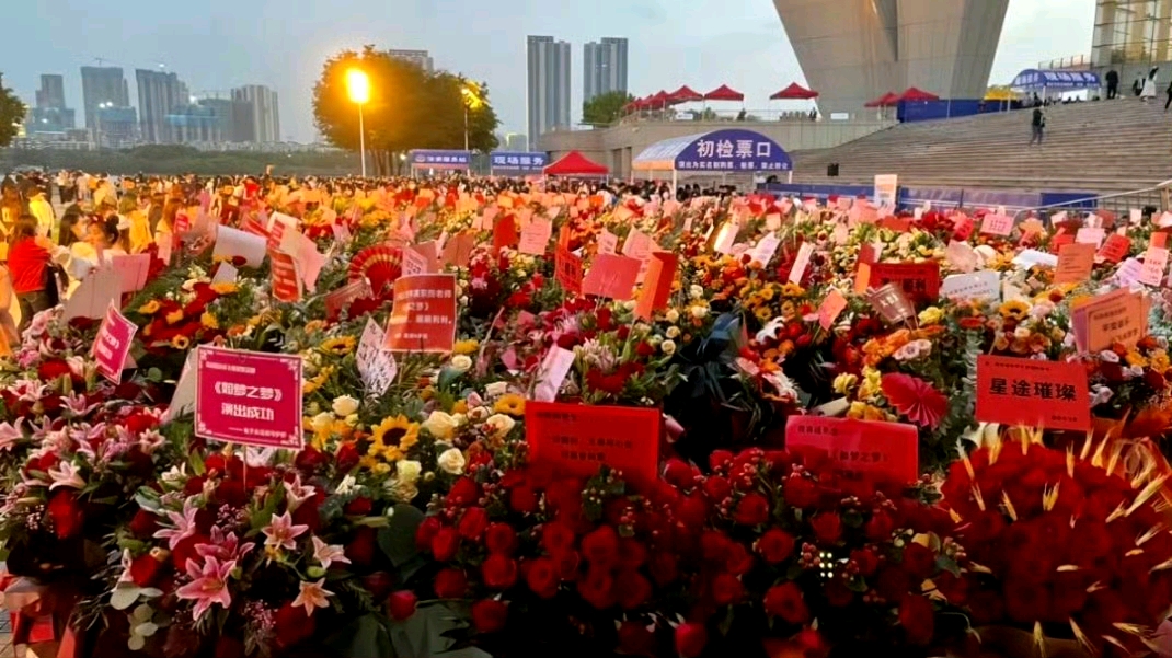 今天晚上肖战出口巡回演唱会南京第二场又开始唱了！
今天我还看到有人说，大麦这个平台买票会不会查重啊？比如前天的买到票了，今天这一场是不是就不能再买了？你们知道吗？
今天晚上又有章子怡等很多业内人士给肖战演唱会送花篮了！
接下来是不是就该期待上海两场的演唱会开门票了哈！[呲牙][呲牙]