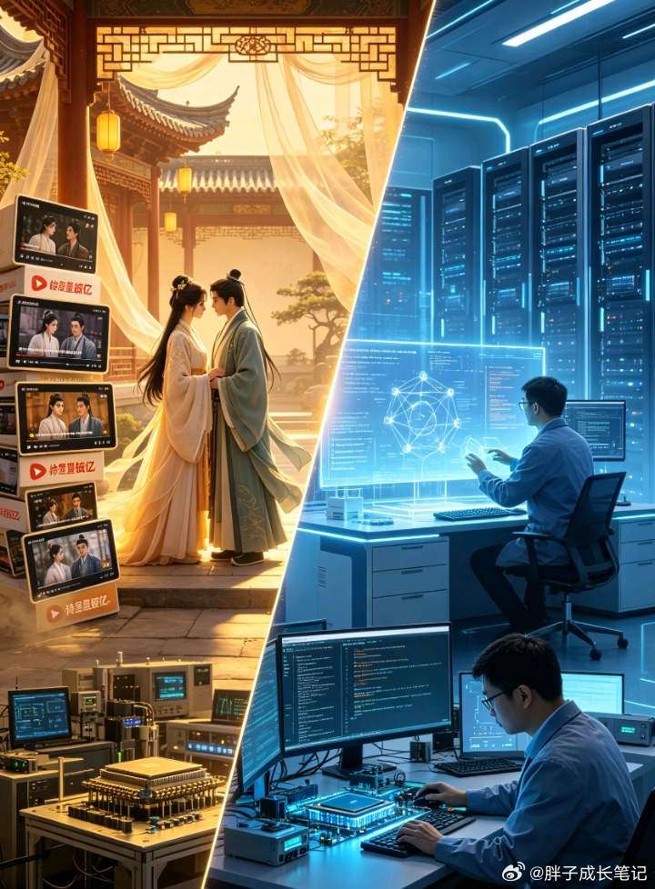 #中国AI做短剧美国做科技# 这种说法太过于偏面，漫剧只是AI应用中的一个领域而已，底层大模型训练才是我们的基石，我们国家已经投入了极大的成本在领跑全球了，技术加应用才是未来的发展方向，你的技术实力再强没有好的应用落地等同于零[抱一抱][抱一抱][抱一抱]

[思考][思考][思考]别简单定义中美AI ​