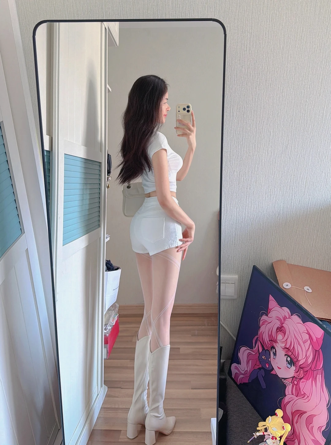 全白～