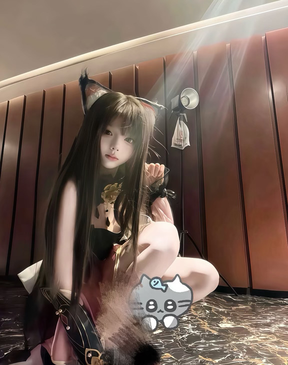 小小胡桃酱！就是萌！正面看，萌！背面看，萌！左边看， 萌！右面看，萌！上面看，萌！下面看，萌！用苹 果手机看，萌！用华为手机看，萌！用小米手机 看，萌！用三星手机看，萌！用欧坡手机看，萌！ 用维沃手机看，萌！用八八四八手机看，萌！只有胡桃酱的世界！#永劫无间 #胡桃 #cos #我的自拍分享