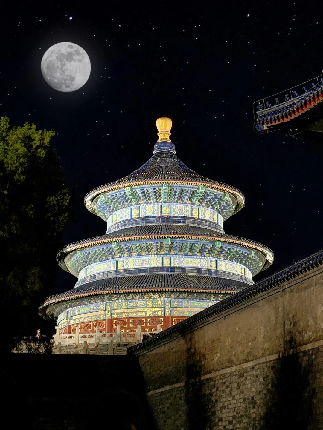 离开北京前，一定要去看天坛的夜景！