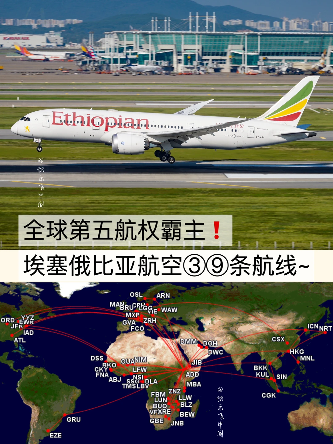 第五航权霸主，居然是“非洲一哥”哎❓
