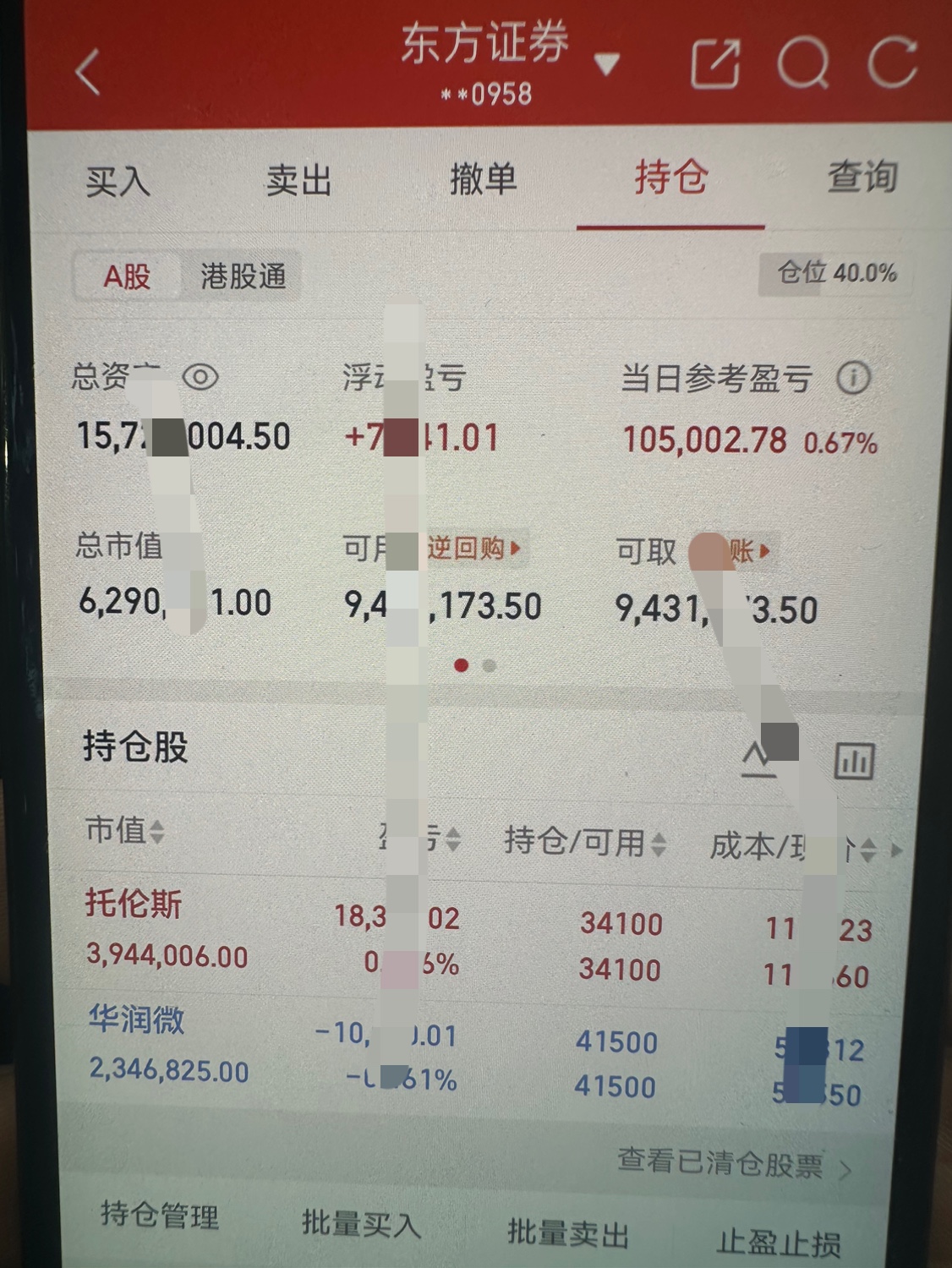 周五实盘｜完成持仓切换，聊聊半导体大小标的的取舍思考

⚠️风险提示：本文仅为个人交易记录与心得分享，不构成任何投资建议。股市有风险，投资需谨慎，所有操作仅代表个人决策，请勿盲目跟风。

周五盘面做了调仓动作，把原有仓位全部了结，新进托伦斯、华润微。

科技赛道内部，不同类型标的的节奏差异一直很明显