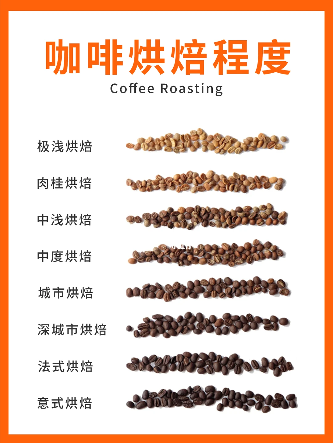 想知道咖啡烘焙什么程度，看它就够了