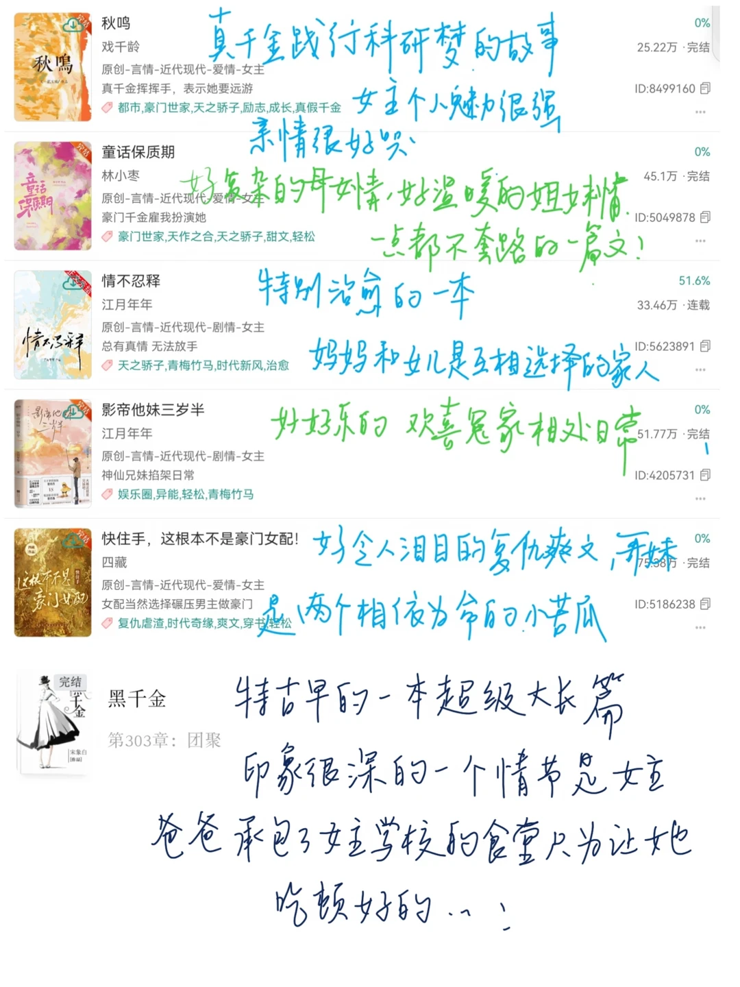 全世界正数第一爱看亲情向之人