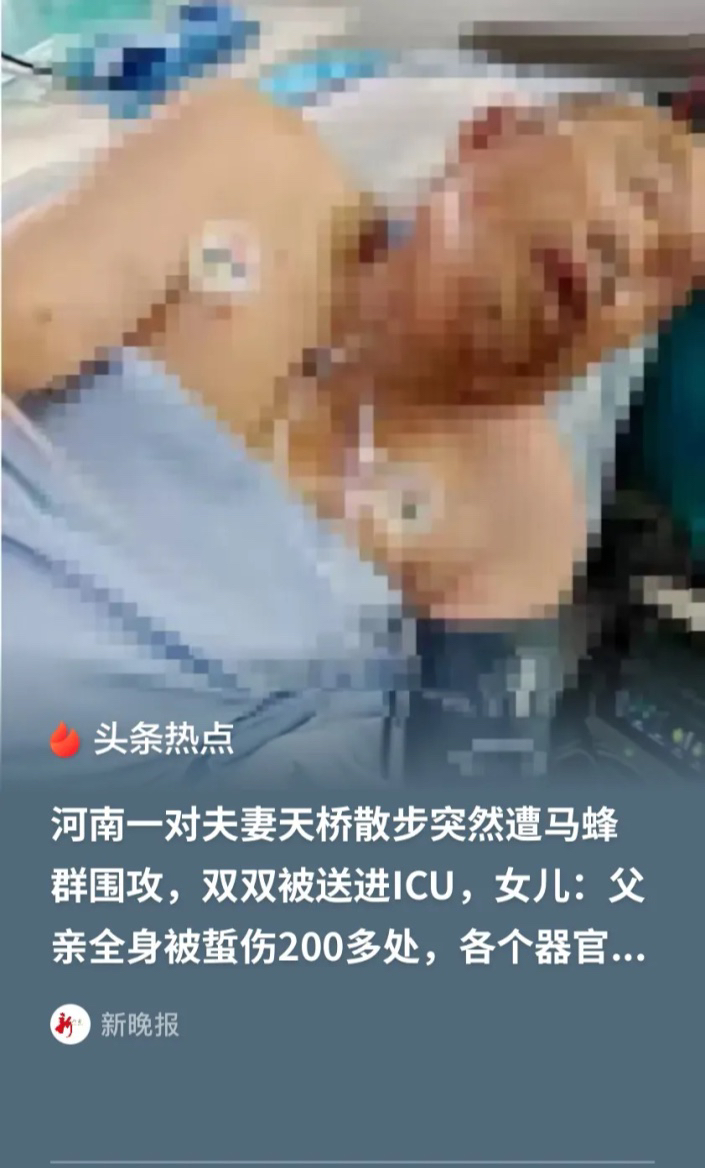 谁来承担责任？河南汝州，70多岁老汉和老伴吃完饭，两口子手牵手出去遛弯。经过人行