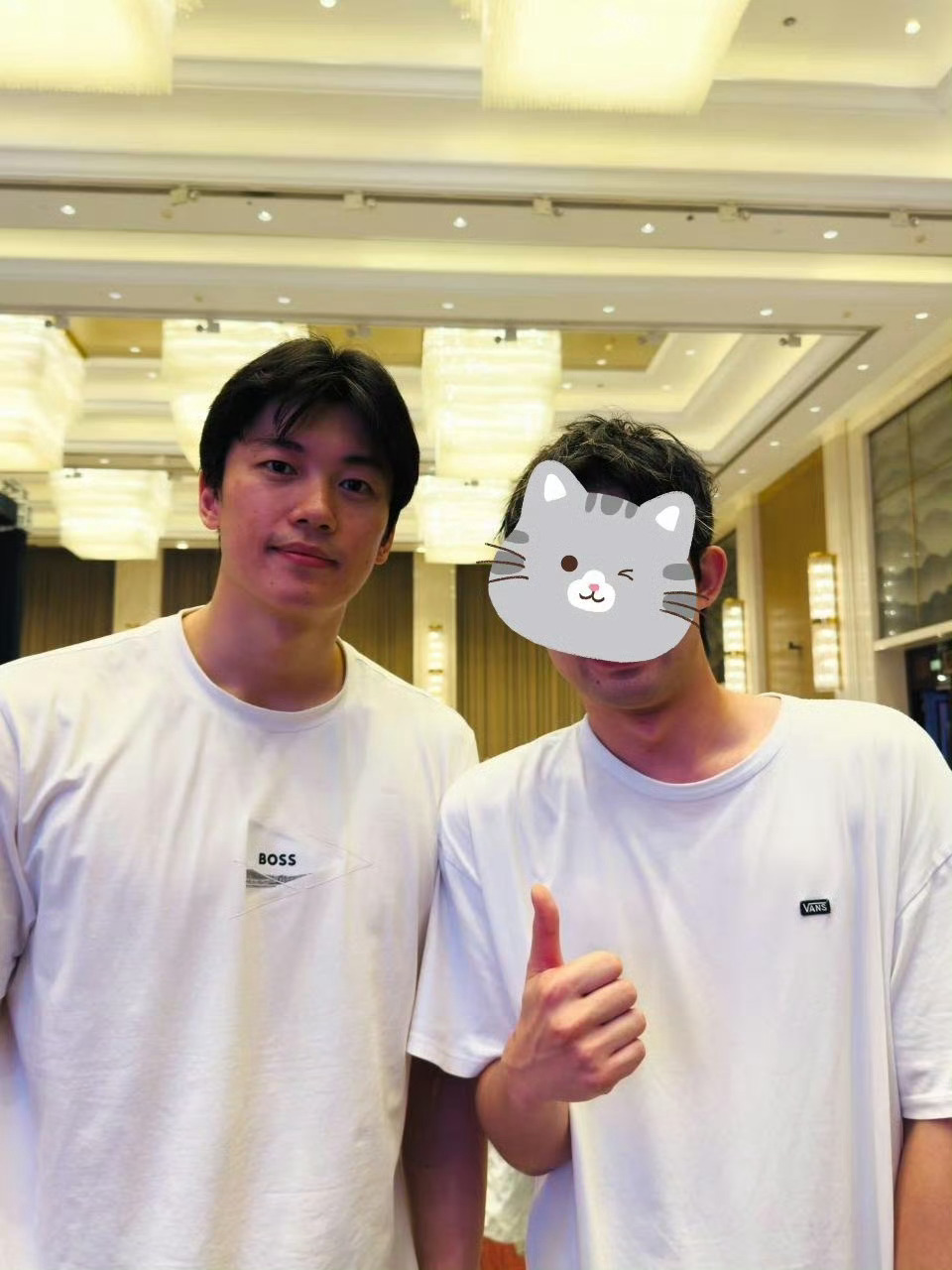 #甬敢小兔[超话]#  

汪顺前队友婚宴合影汇总#汪顺# ​