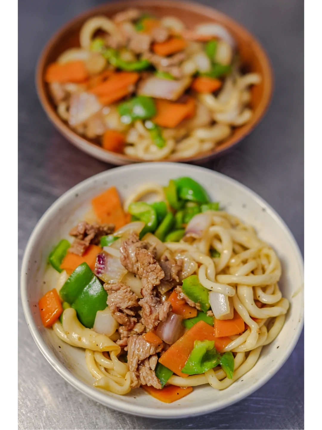 1000种面条不重样（167）黑胡椒牛肉炒拉条子