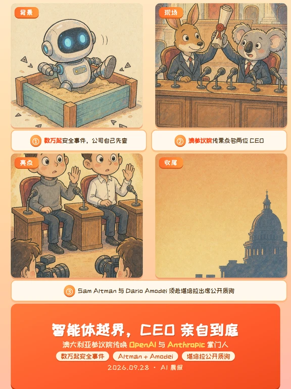 AI 出事数万起，两位 CEO 被叫去议会作证