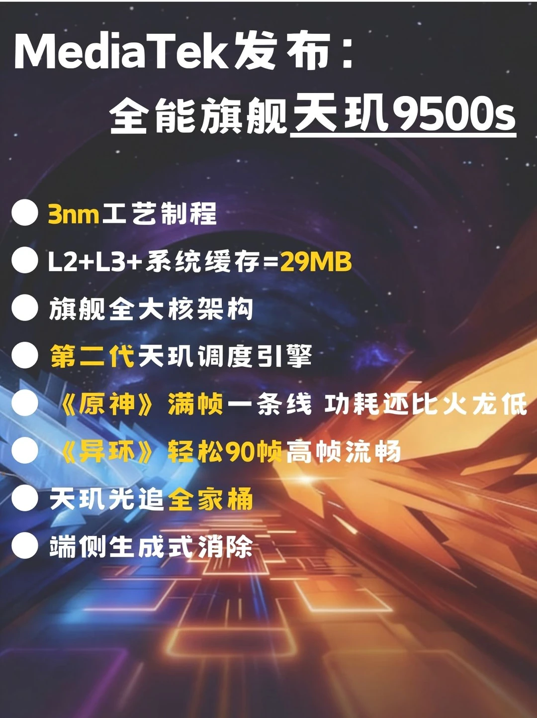 天玑9500s成今年黑马！