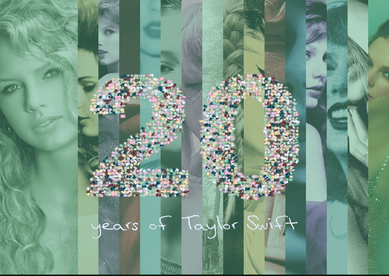 霉霉 Taylor Swift 官网Archive页面出现二十周年纪念动画：

“20 years of Taylor Swift” #Taylor Swift# ​