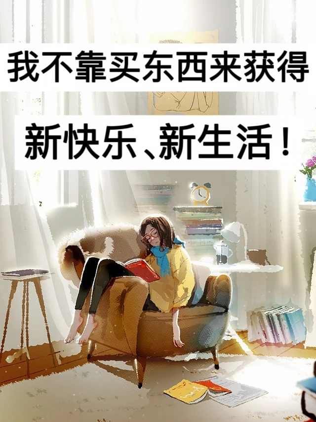 40岁，我不靠买东西来获得新快乐、新生活！