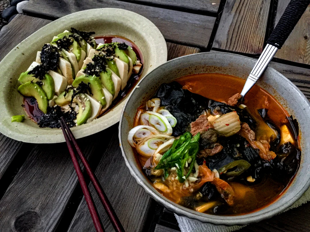 周一🍃| 无碳水晚餐🥣🥑
