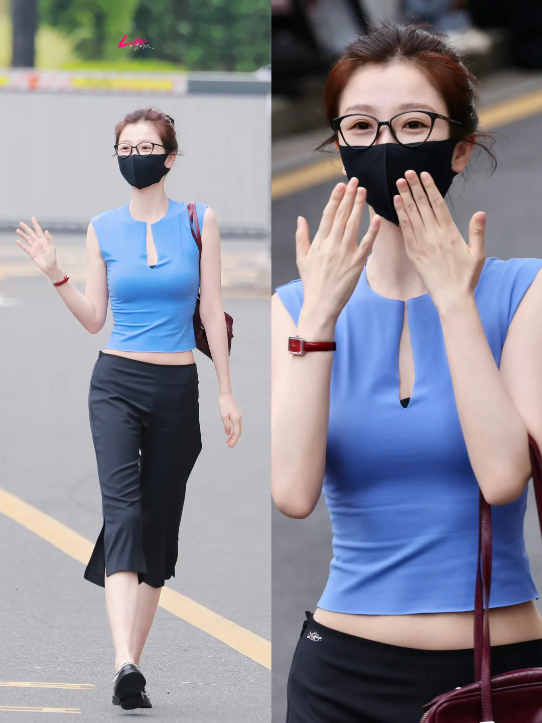 虞书欣私服｜清爽松弛感拿捏住了💙