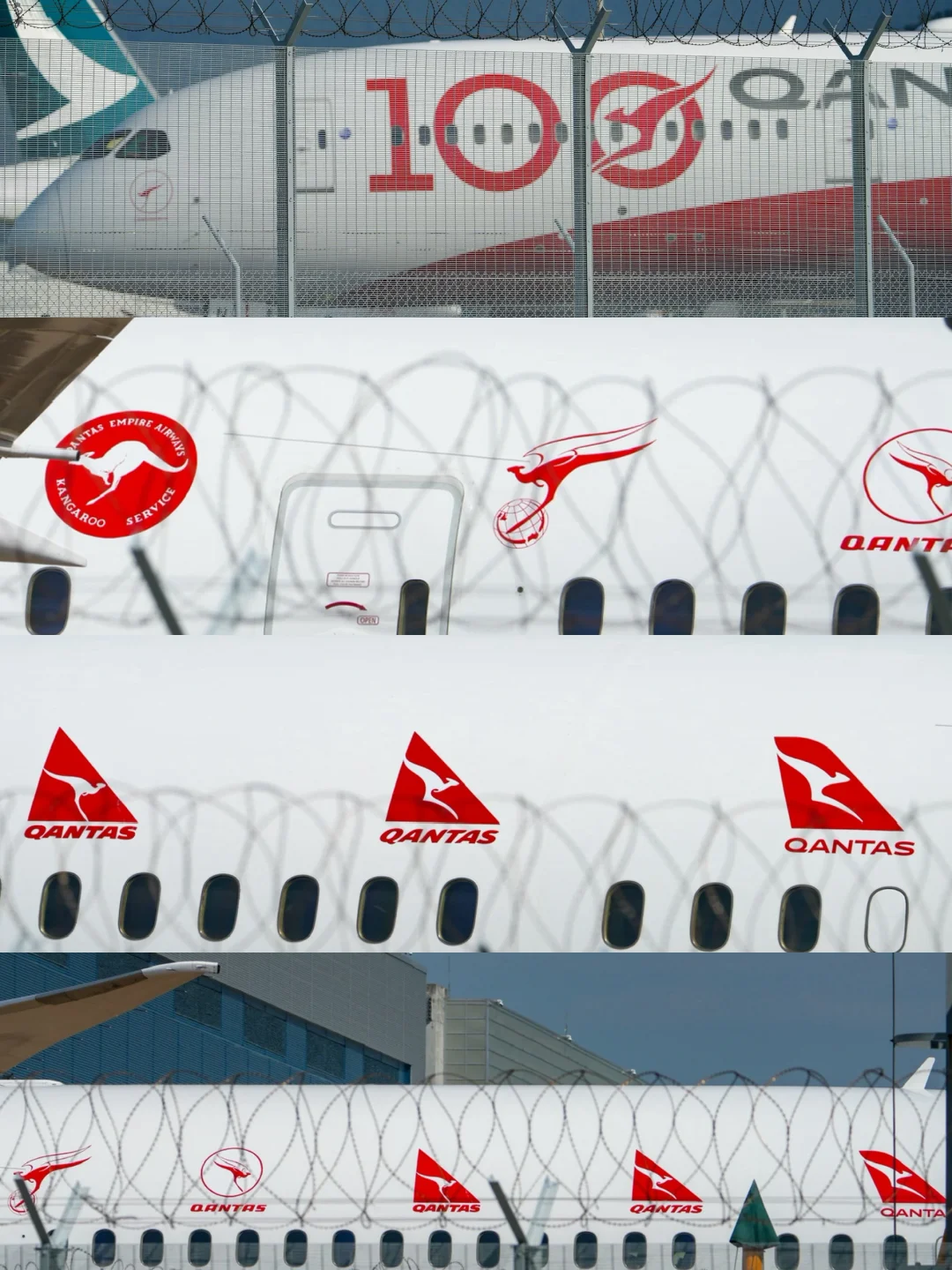 澳航100周年，竟把8个袋鼠logo放到787上❓