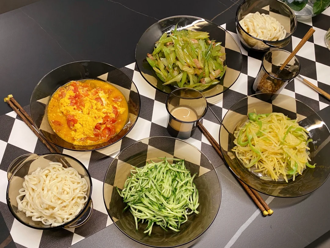 你们吃过这样的拌面么？