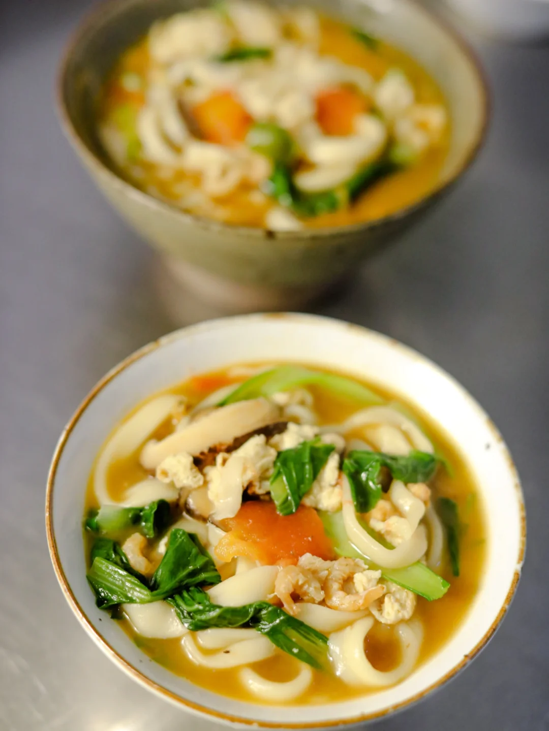 坚持做100种面不重样（14）海米鸡蛋双炝面