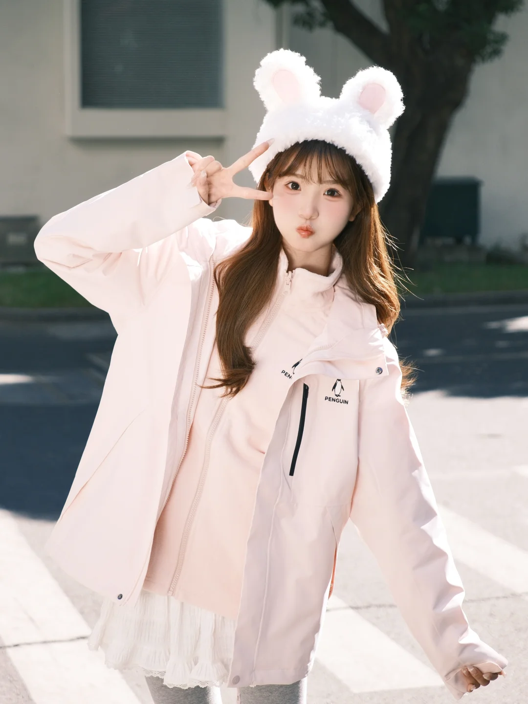 存一些街道拍照姿势🐰
