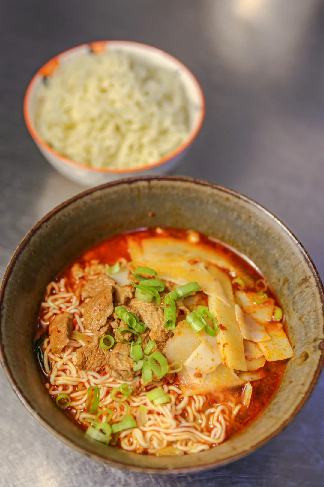 坚持做1000种面不重样（292）红汤笋子面