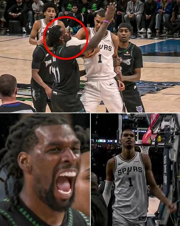 NBA季后赛｜文班亚马驱逐离场 森林狼主场扳平2-2  西部半决赛G4...