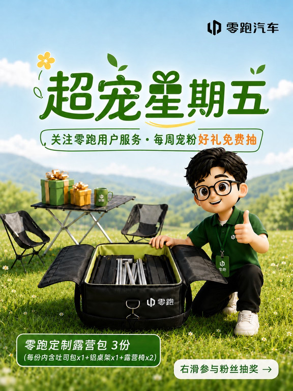 超宠星期五｜跑哥福利大放送！