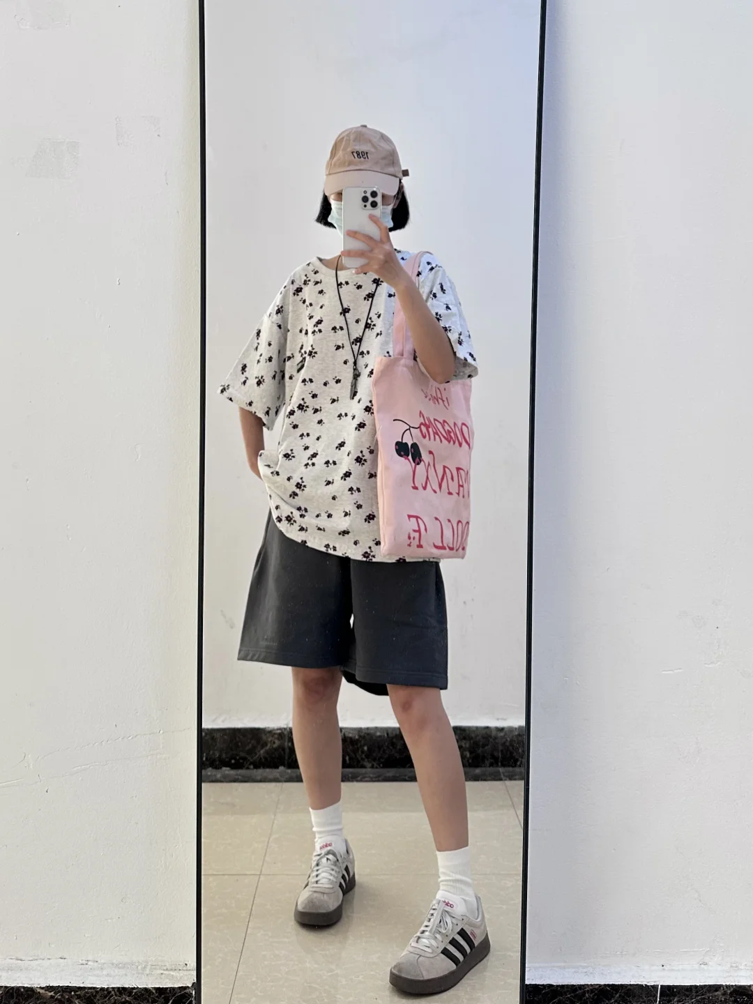 印花短袖➕宽松短裤 拿捏夏日清爽look🛒