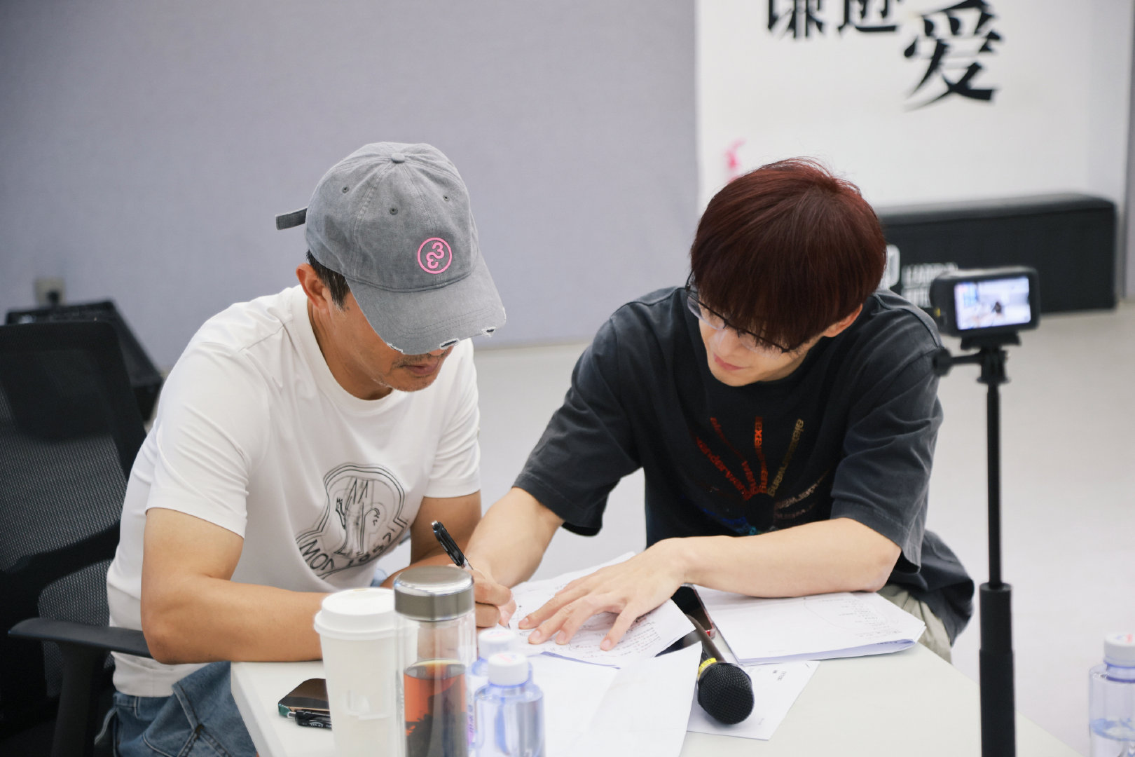 #姚琛[超话]# 🎙️#披荆斩棘# 
和晓东哥一起上补习班喽[开学季]
#荆棘之外# ​