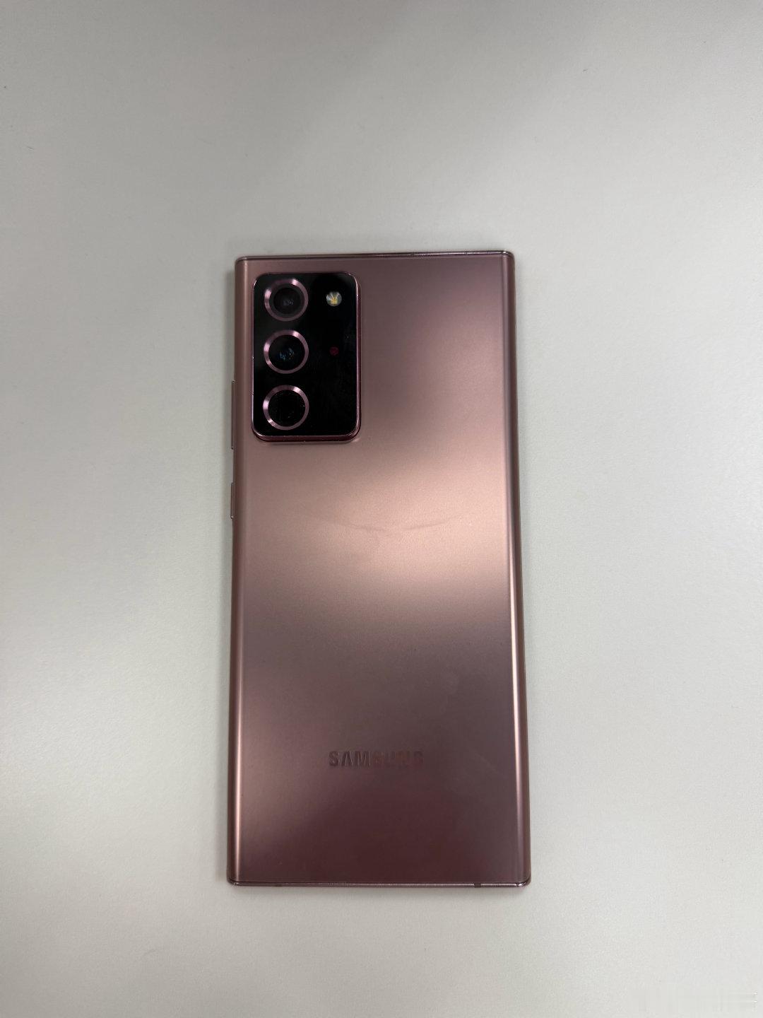 三星Note20ultra迷雾金12＋256G，国行机器97新，一亿像素/8K专业视频拍摄，Spen分屏随心记，已换好新电池，1680 ​