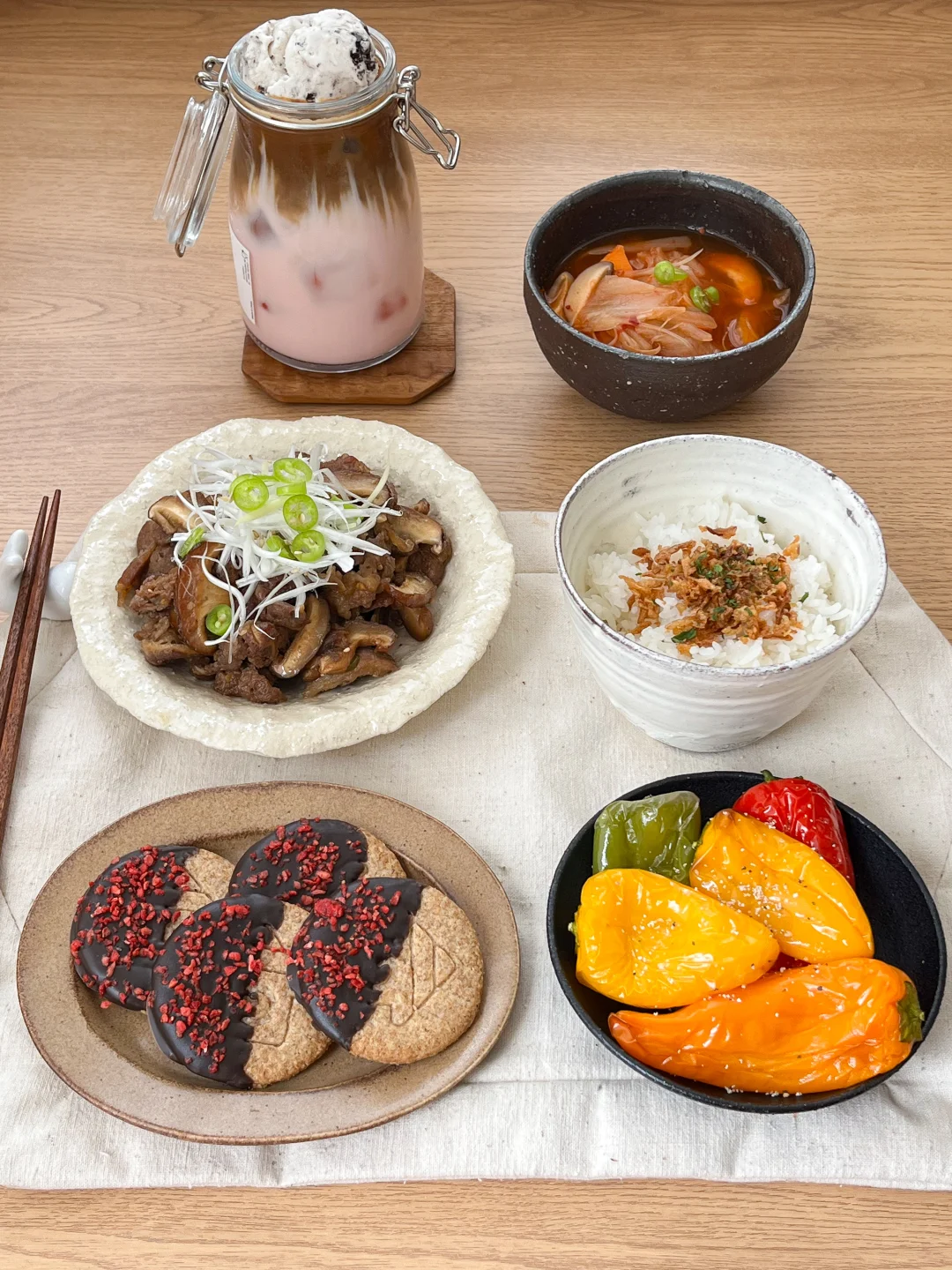 今天的饭： 韩式烤肥牛🥩