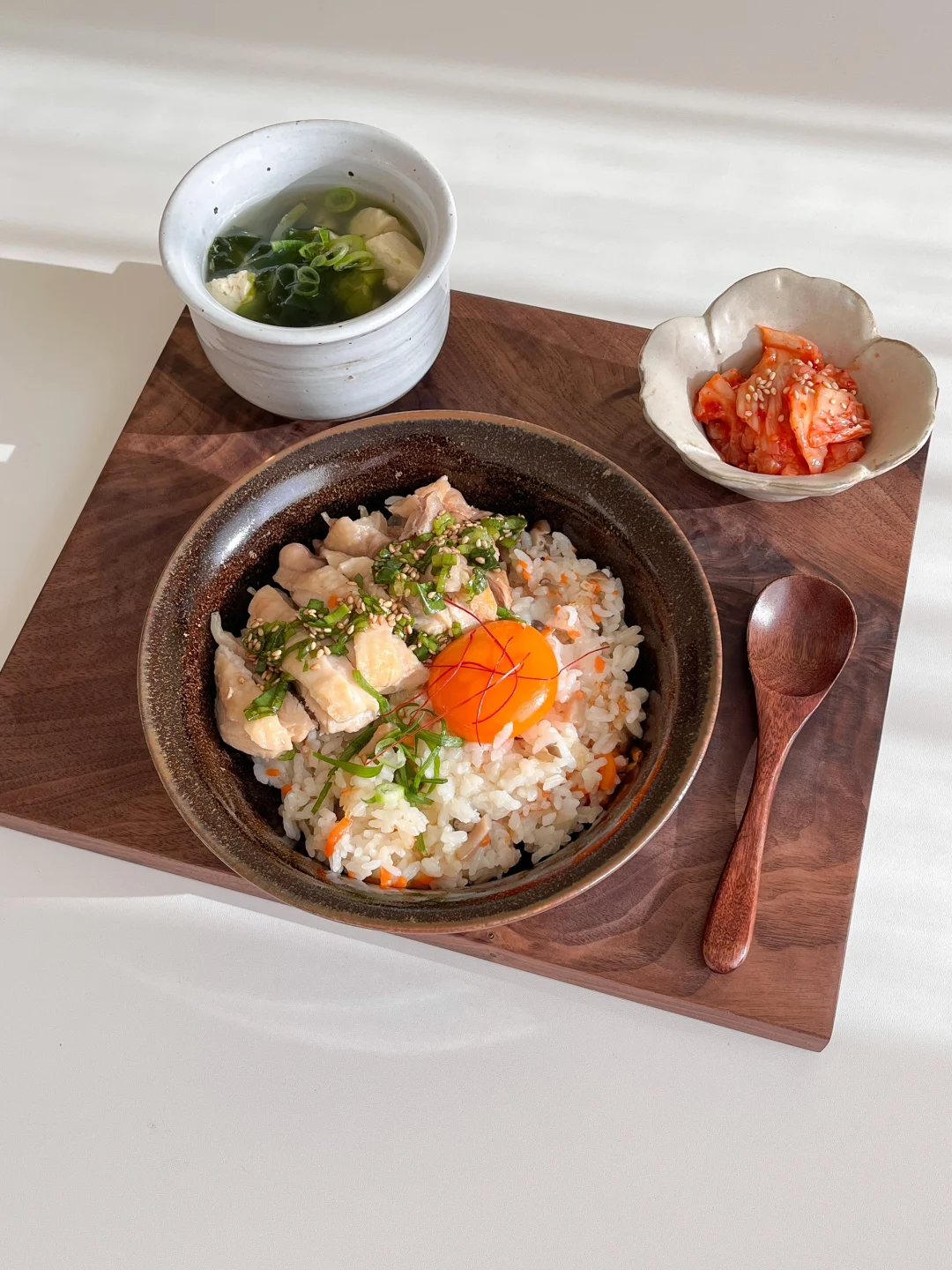 健康饮食｜电饭煲葱油鸡腿饭