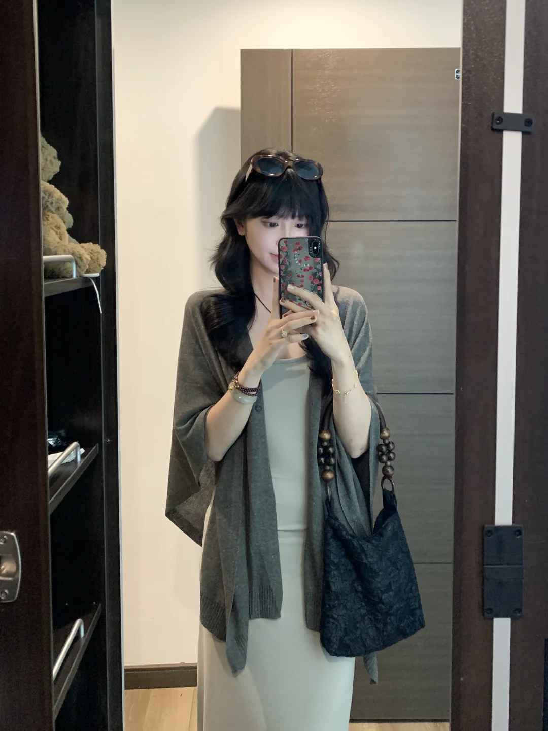 披肩的温柔感