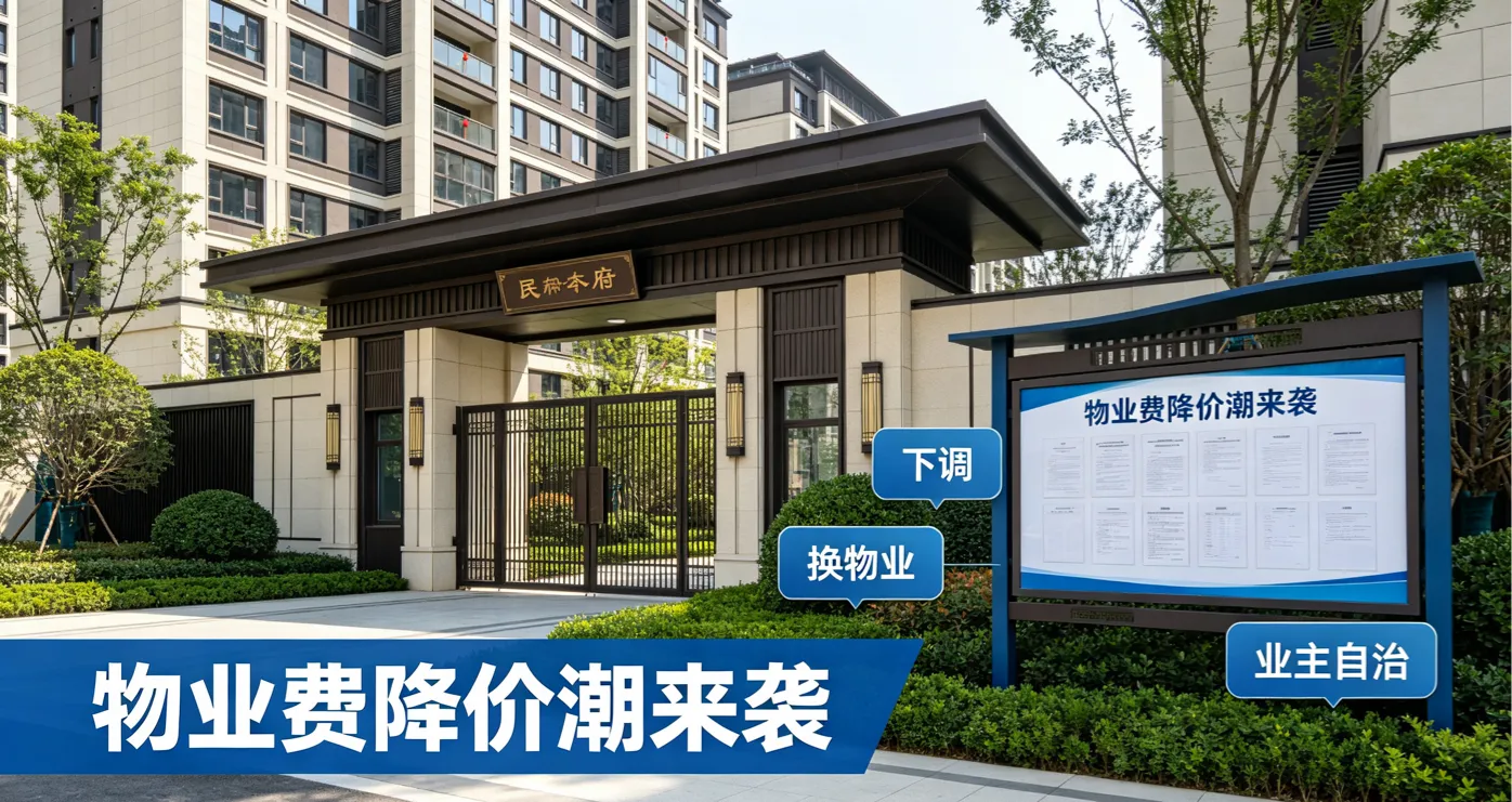 物业费降价潮来袭！大批小区取消物业，业主的春天真来了？