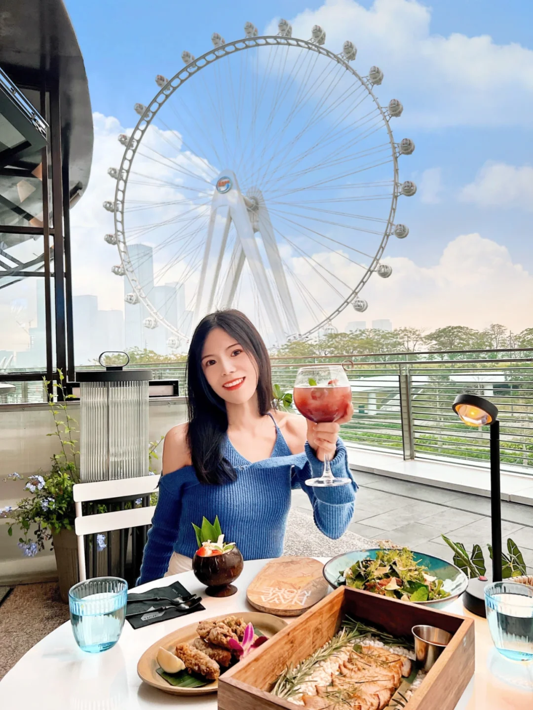 深圳摩天轮下的约会餐厅🎡拍照都被赞爆了
