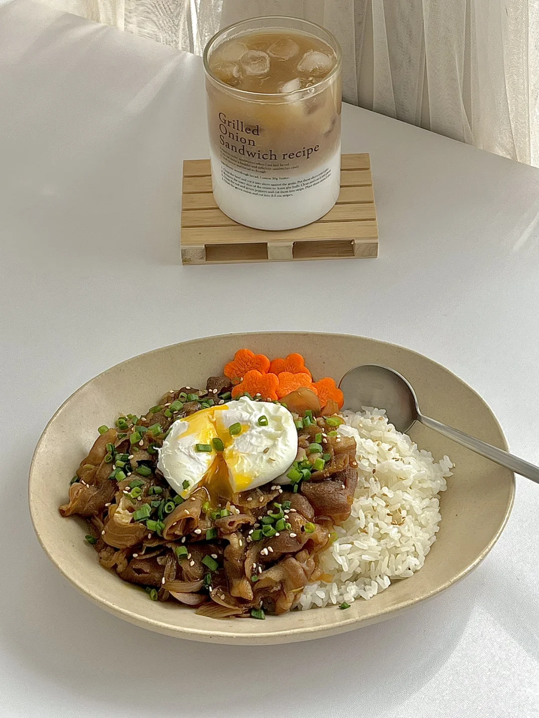 ☀️周末的早午餐｜巨下饭的洋葱肥牛盖饭😋