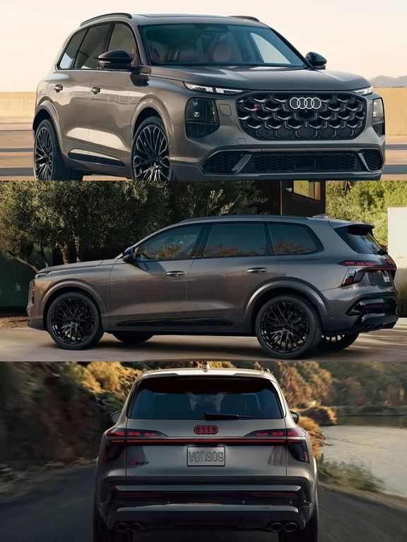 奥迪SQ7：591匹的V8，这价格我先冷静一下