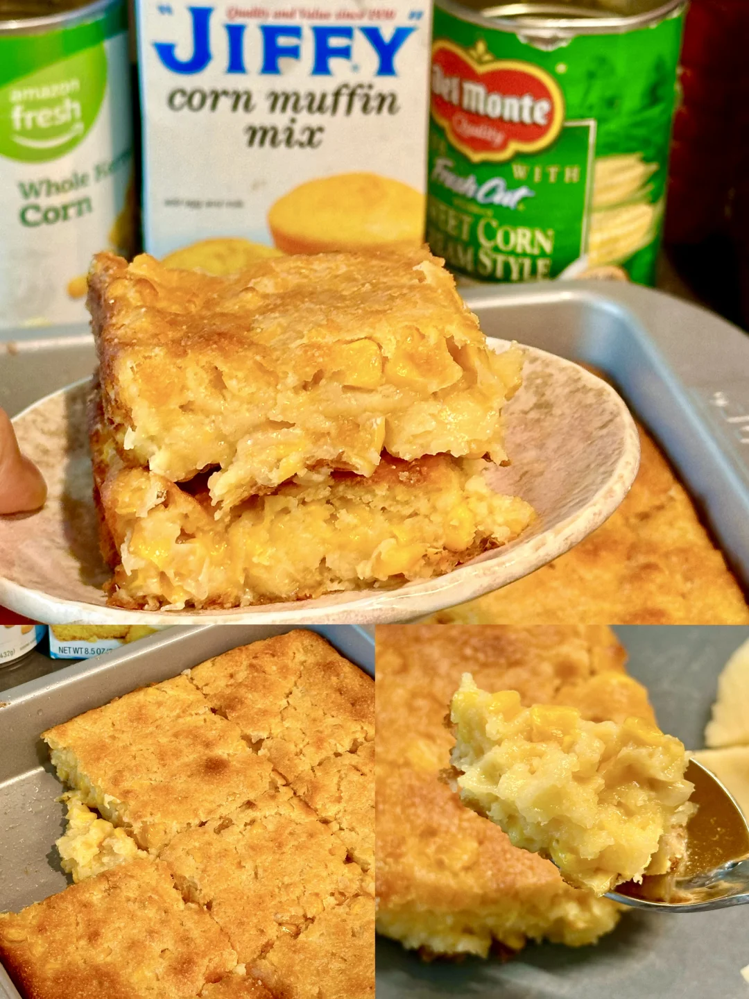 美国同事每年感恩节必烤的玉米舒芙蕾配方🌽