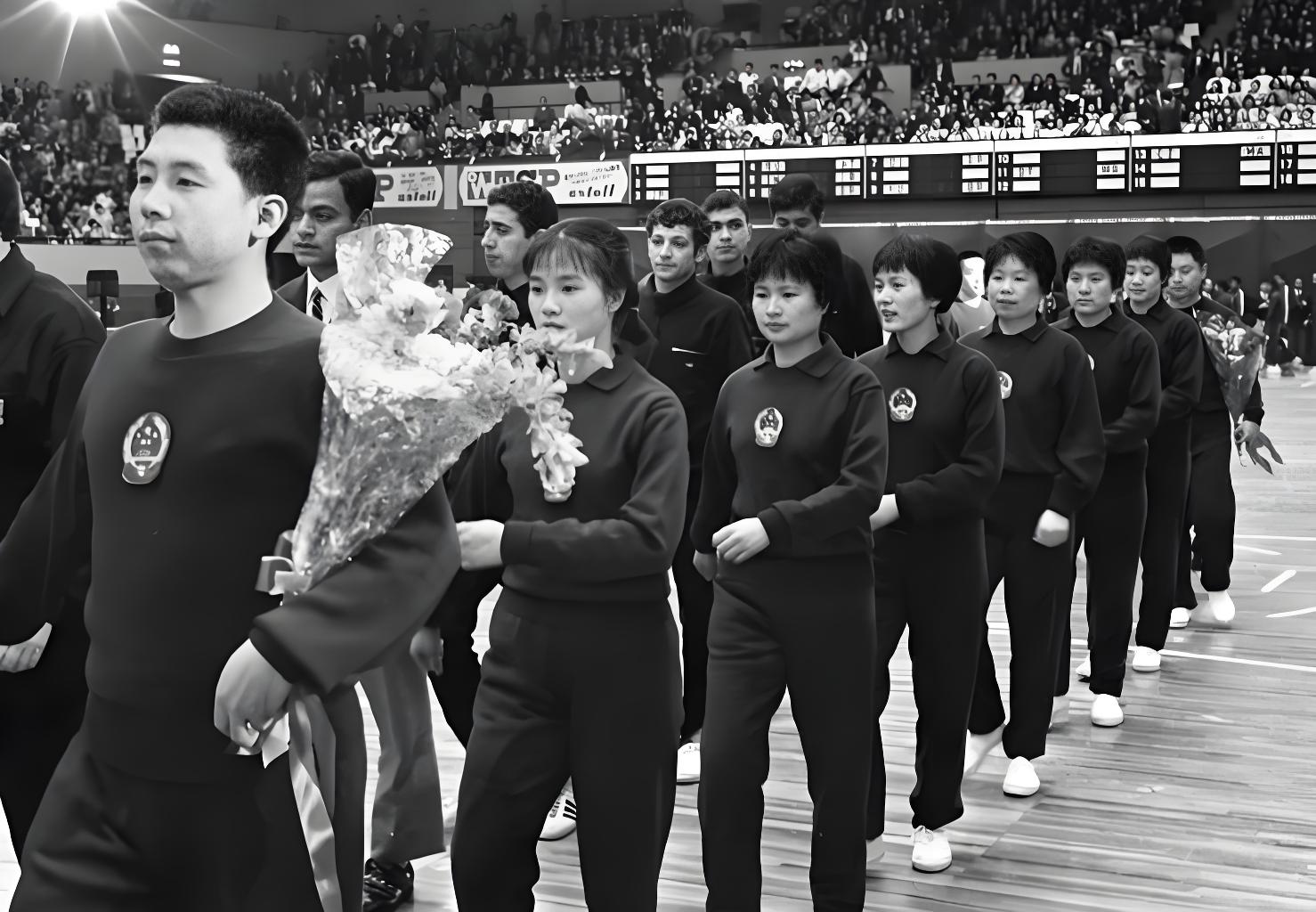 70年代初，中国女乒的主力队员，都在这张图里，郑怀颖、林慧卿、郑敏之、胡玉兰，……
