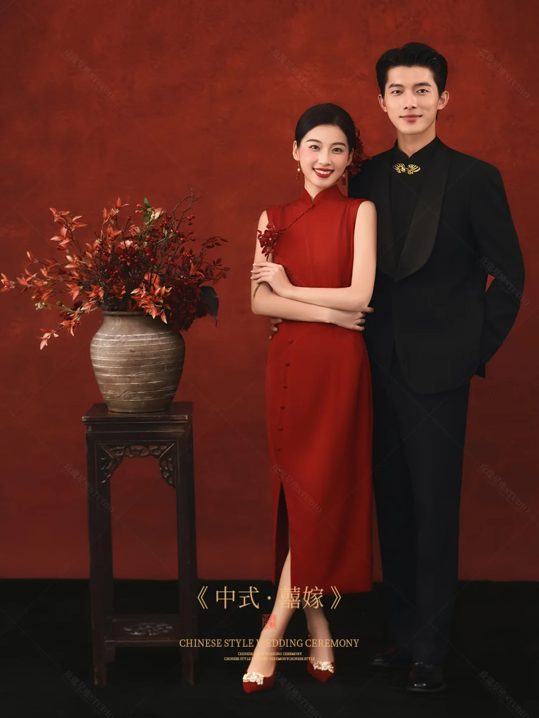 赢麻了‼永远相信中式旗袍婚纱照的高阶审美