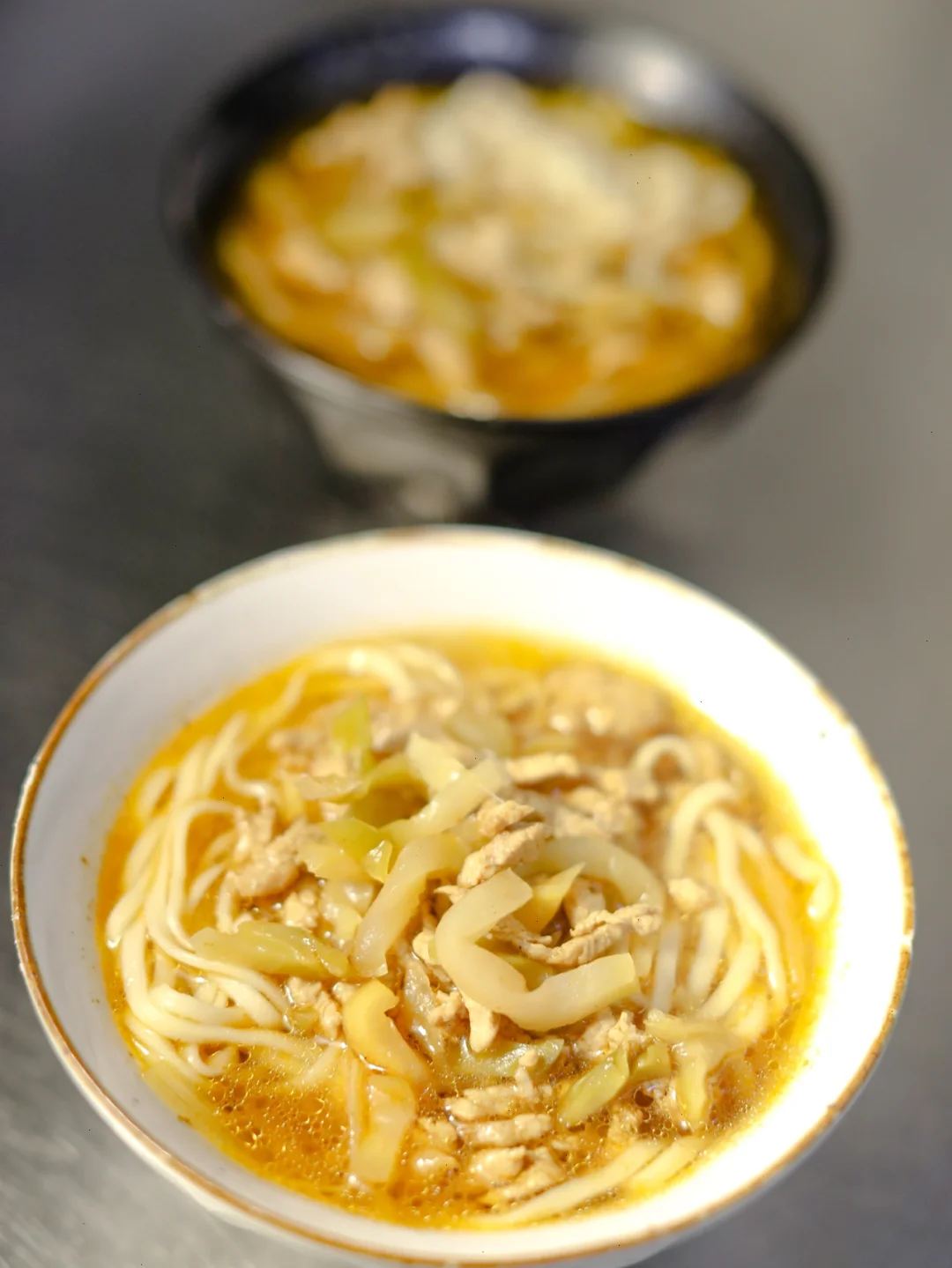 坚持做100种面不重样（23）榨菜肉丝面