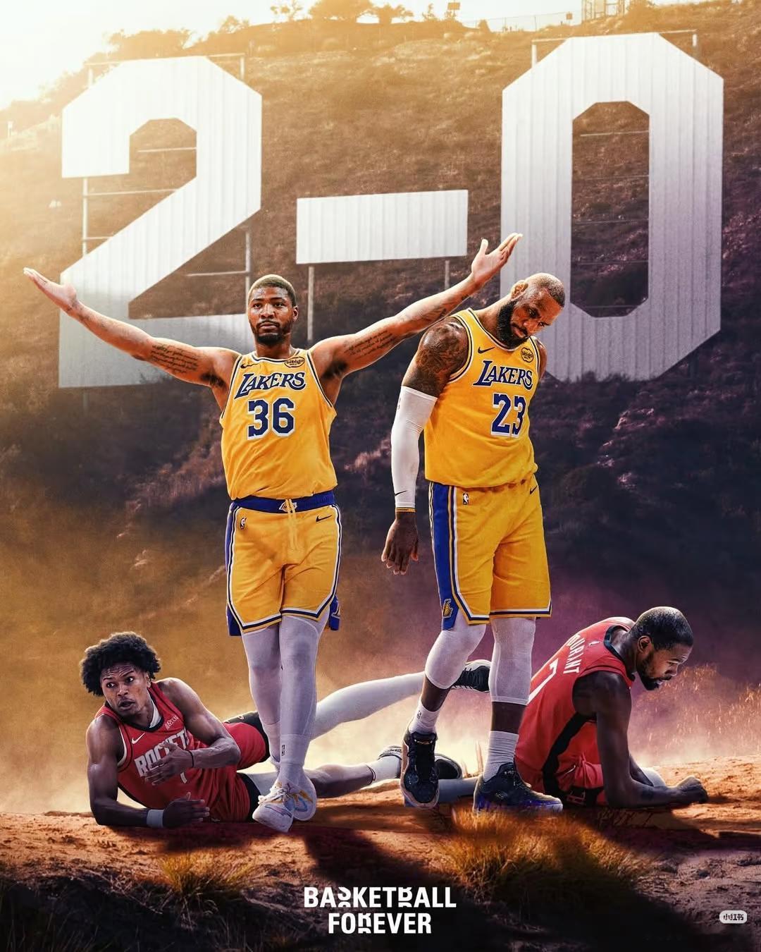 能2-0领先火箭，除了哀兵必胜，就是低估了41岁的詹姆斯！  詹姆斯...