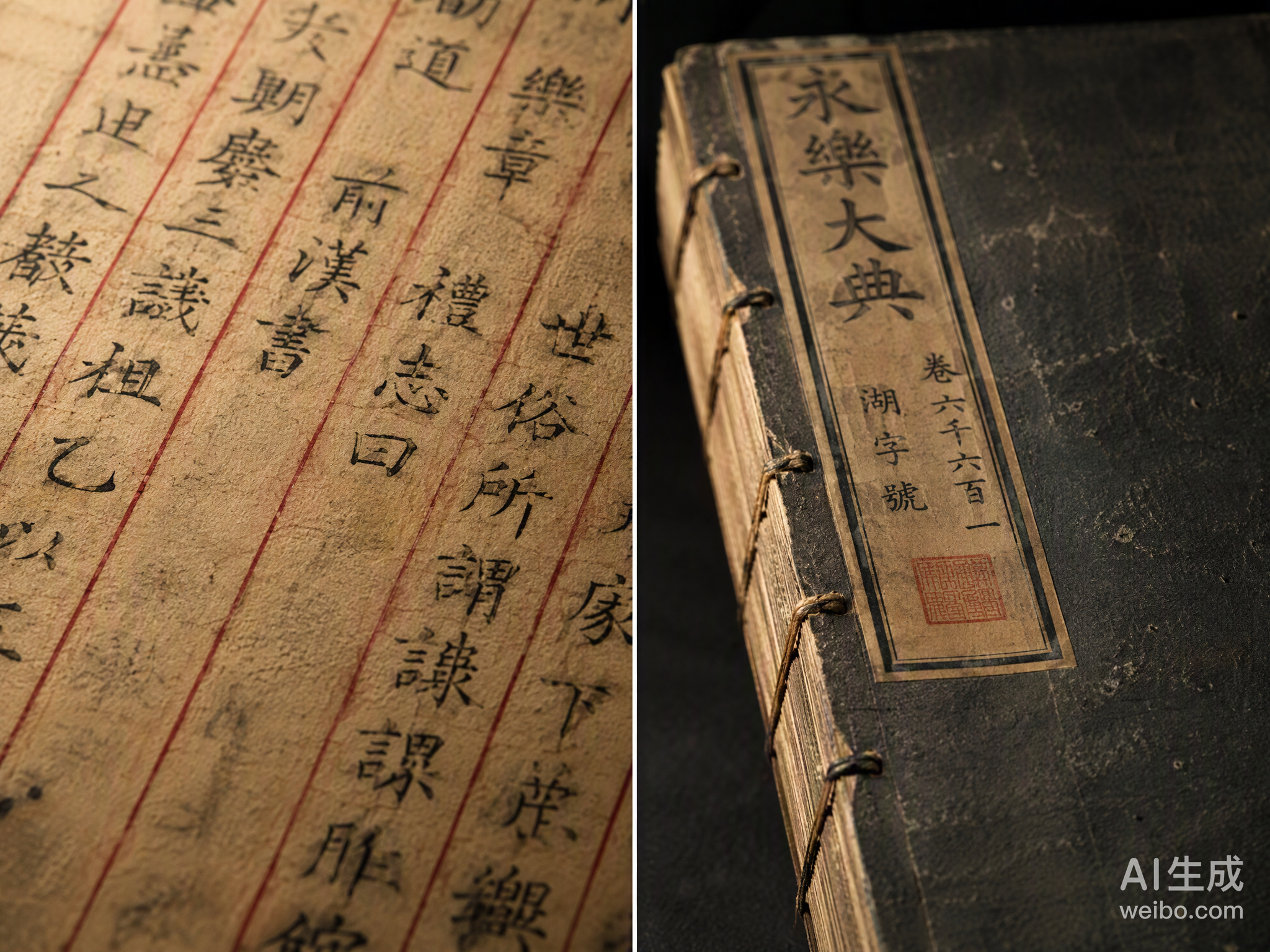#超1万册永乐大典副本下落不明# 两册《永乐大典》拍出6500万：这是国之珍宝，更是民族之痛
 
两册《永乐大典》在法国拍出640万欧元（折合人民币约6500万）的消息，让无数国人的心被狠狠戳中。比起拍价5000欧元，溢价超1200倍的成交价，既让人惊叹它的价值，更让人感慨：这哪里是两册书，这是刻在民族骨 ​