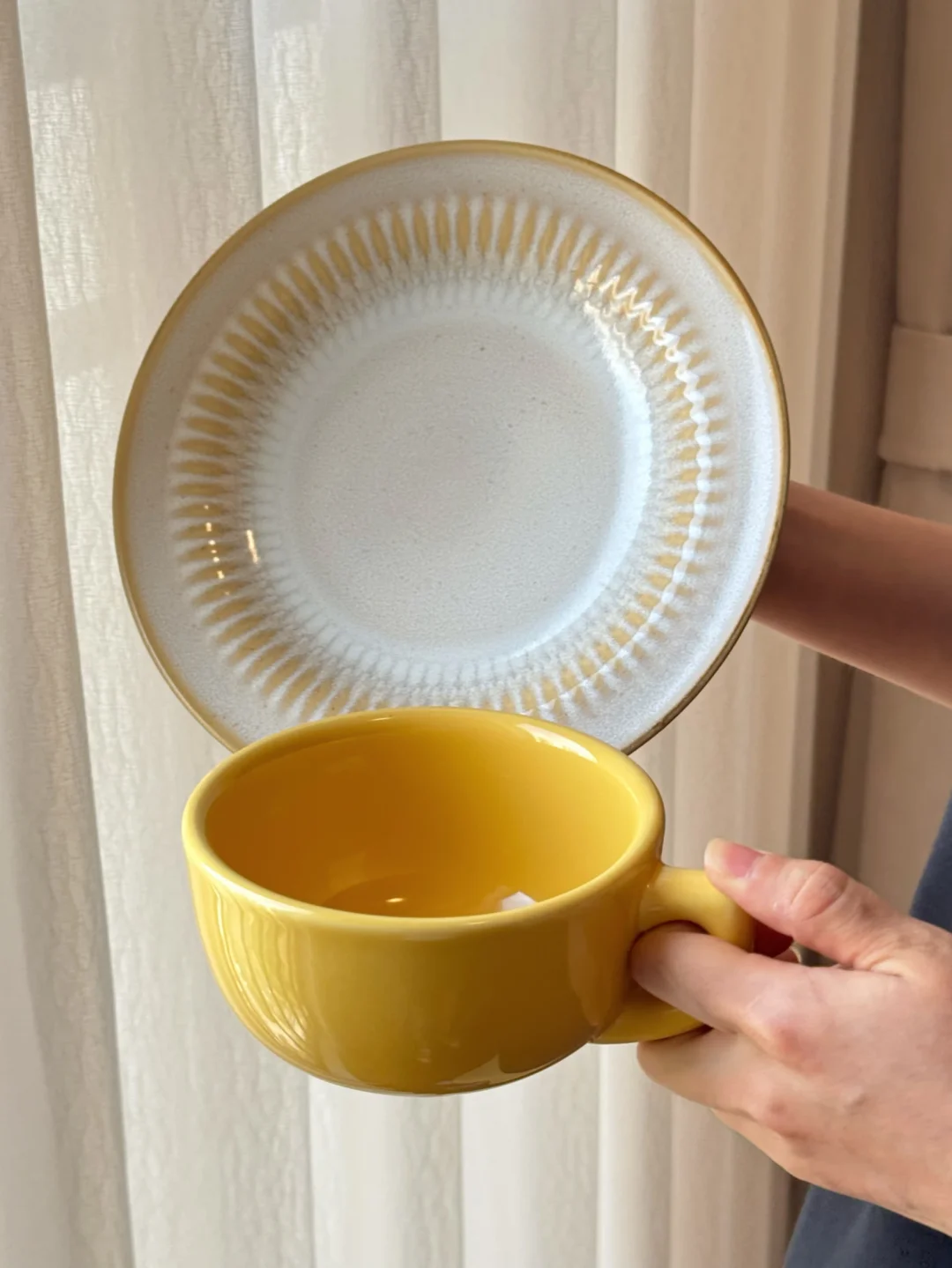 🥞早餐的盘子和杯子