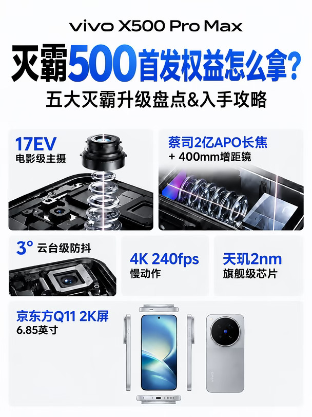 蹲预热必看！vivo 灭霸500影像升级亮点汇总