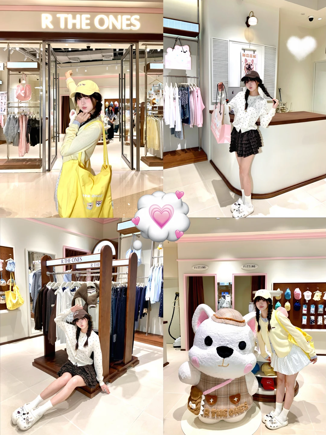 逛街日记｜小狗主题甜妹潮牌店太可爱啦